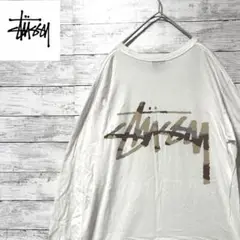 STUSSY ストゥーシー バックプリント バックロゴプリント ロンT 長袖T