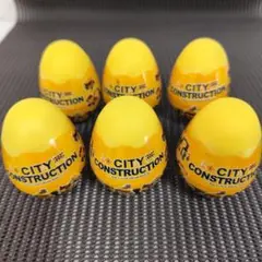 【未開封】CITY CONSTRUCTION　6個セット　建設車両ブロック