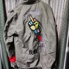 パンクドランカーズ　反戦ジャケット パンクドランカーズ PUNK DRUNKERS 逆ジャン (BLACK) | 大阪