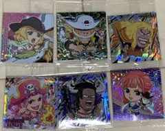 ワンピース ウエハースシール 6枚セット
