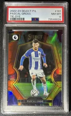 PSA8 PANINI select PASCAL GROB /49