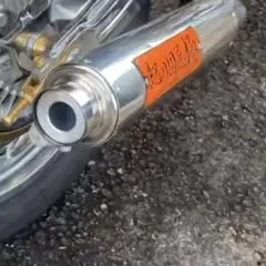 cbx400f用 紀ノ国屋極チタンマフラー cbx400f用 紀ノ国屋極チタンマフラー