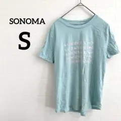 SONOMA【S】水色 Tシャツ