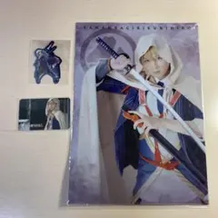 刀剣乱舞 黎明 山姥切国広 荒牧慶彦 ラミカ 入場特典ステッカー クリアファイル