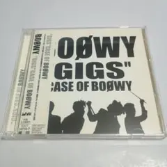 BOOWY "GIGS" CASE OF BOφWY 2 LlVE CD
