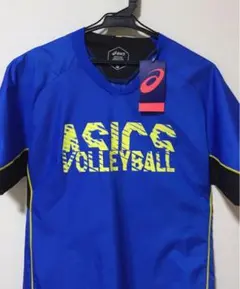 ブルーASICSブレーカーシャツ