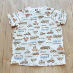 アンパンマン 車柄 Tシャツ 90cm