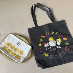 ノラネコぐんだん　バッグ　でかポーチ