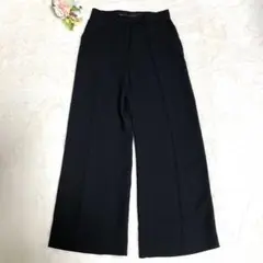 'S MaxMara ワイドパンツ　とろみ　黒　M