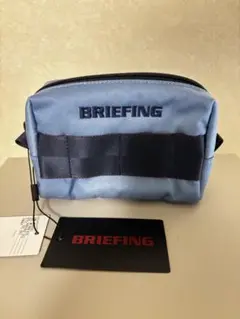 BRIEFING MK POUCH M FD デニムブルー