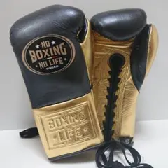 ノーボクシングノーライフ　14オンス　紫金 新品未使用】NO BOXING NO LIFE ボクシング グローブ14oz - メルカリ