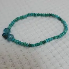 本物NYターコイズ石のブレスレット