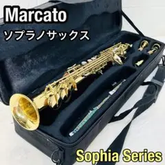 希少 The Marcato ソプラノサックス 黒色 管楽器 ハードケース付属 Yahoo!オークション -「マルカート サックス」の落札相場・落札価格