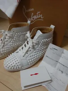 クリスチャン ルブタン ハイカットスニーカー LOUIS FLAT CALF