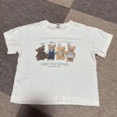 ninibello くまTシャツ S