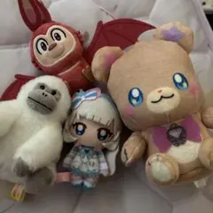 プリキュアぬいぐるみキーホルダー