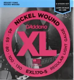 ダダリオ EXL170 - 5 string