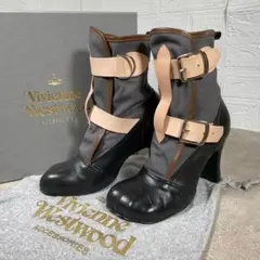 未使用 Vivienne Westwood ブーツ 猫脚 ベルト ヴィヴィアン