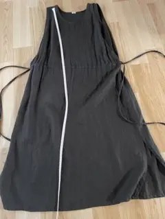 麻100%ワンピース