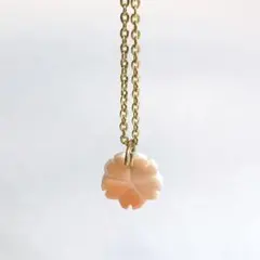 ネックレス 桜 ピンク フラワー サクラ