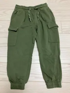 H&M カーゴパンツ EUR 104 オリーブグリーン