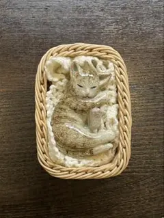 『手作り一点物』　陶器　キジトラ似