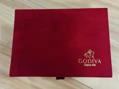 GODIVA 赤 スエード 小物入れ