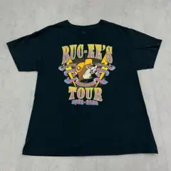 バッキーズ　ガソリンスタンド　店舗　トップス　Tシャツ　古着　ブラック　黒　L
