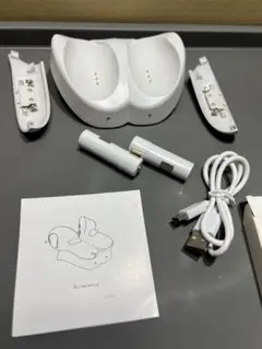 Meta Quest 3コントローラ用ワイヤレス充電スタンド 充電池付属