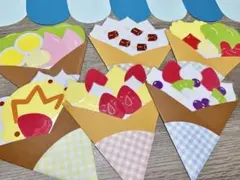 クレープ　夏　夏祭り　ごっこ遊び　６個セット