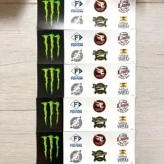 モンスターエナジー パ・リーグ6球団限定ステッカー 5枚セット セブンイレブン