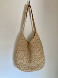 ヘレンカミスキー　ショルダー　バッグ　ナチュラル