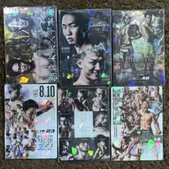 RIZIN ポテトスティク　ポスターカード　朝倉未来　平本蓮