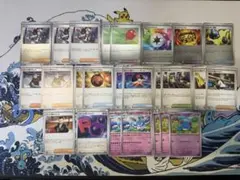 ポケモンカード　トウコ　ロケット団のラムダ　マリルリ