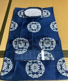 狩衣　テトロン三丁紗　菊紋様