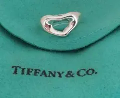 TIFFANY オープンハートリング シルバー 指輪