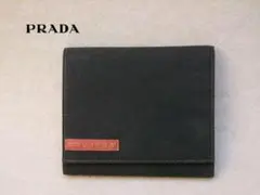 PRADA(プラダ)■プラダスポーツ■赤ロゴラベル■三つ折り財布■専用カード■ PRADA プラダ 財布 二つ折り レディース コンパクトウォレット