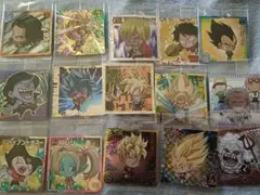 ドラゴンボール ウエハースチョコのシール１５枚まとめ売り