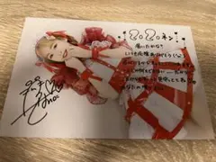 堀越せな　生誕祭物販 オリジナルポストカード➂
