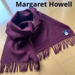Margaret Howell マフラー ストール ボルドー