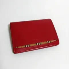 BURBERRY バーバリー 二つ折り財布 ノバチェック レザー