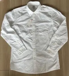 【新品】UNIQLO ユニクロ オックスフォード長袖シャツ オリジナルウォッシュ