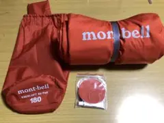 一度のみ使用！mont-bell モンベル　エクセロフト　エアパッド180センチ