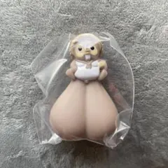 もみもみたぬき カプセルトイ 白茶色
