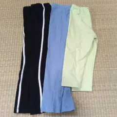 ユニクロ他レギンス３本セット110cm