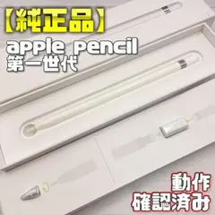 動作確認済み！【純正品】Apple Pencil 第一世代 本体＋付属品