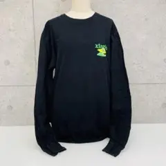 & XLARGE エクストララージ メンズ 長袖 ロンT 黒