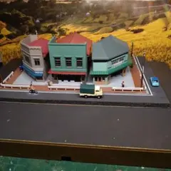 Nゲージ KATOジオタウン 角店を使用したミニジオラマ