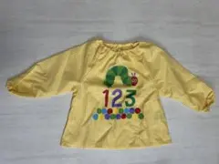 新品未使用　はらぺこあおむし　スモック　子供用エプロン　キッズ　ベビー