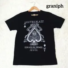 ☆最終価格☆ graniph グラニフ【M】Tシャツ スペード 黒 男女兼用
